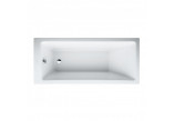 Bathtub rectangular Laufen Pro 160 x 70 x 62 cm, white, bez stelaża (dostosowana do nóg)- sanitbuy.pl