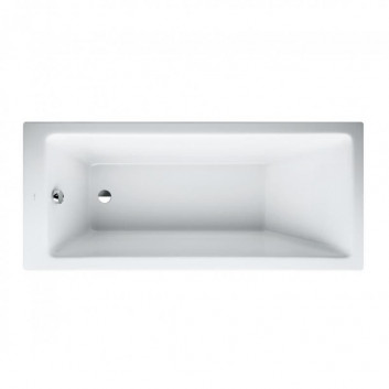 Bathtub rectangular Laufen Pro 160 x 70 x 62 cm, white, bez stelaża (dostosowana do nóg)- sanitbuy.pl