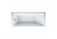 Bathtub rectangular Laufen Pro 160 x 70 x 62 cm, white, bez stelaża (dostosowana do nóg)- sanitbuy.pl