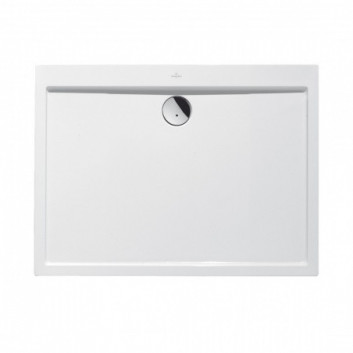 Villeroy & Boch Subway Square shower tray 100x100x3,5 cm z akrylu, white Weiss Alpin - sanitbuy.pl