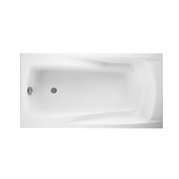 Bathtub Cersanit Zen rectangular 170x85x44cm, white- sanitbuy.pl