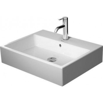 Washbasin Duravit Vero Air vanity 60x47cm z overflow with tap hole , white- sanitbuy.pl