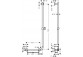 Shower rail Hansgrohe Unica Comfort 1,10m lewy, white/chrome- sanitbuy.pl