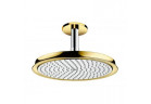 Overhead shower/ Shower head Hansgrohe Raindance Classic AIR Ø 240 mm wit ceiling mount - chrome/gold optyczny