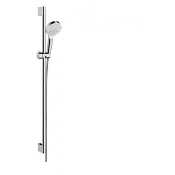 Shower set Hansgrohe Crometta 1jet Unica 0,90m white/chrome- sanitbuy.pl