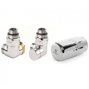 Zawór trójosiowy thermostatic GZ 1/2'', chrome- sanitbuy.pl