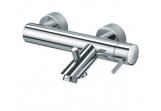 Wall mounted bath mixer Paffoni Light, chrome