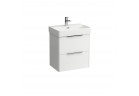 Cabinet Laufen Base pod umywalkę compacto PRO S 520 x 530 x 360 mm. white shine