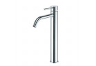 Washbasin faucet standing tall with pop-up waste Paffoni Light chrome