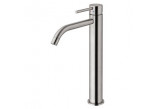 Washbasin faucet standing tall with pop-up waste Paffoni Light black mat- sanitbuy.pl