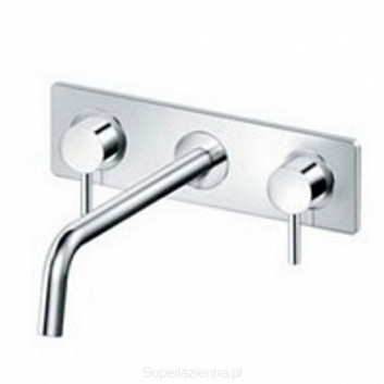 Washbasin faucet standing tall with pop-up waste Paffoni Light chrome- sanitbuy.pl