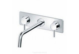 Washbasin faucet standing tall with pop-up waste Paffoni Light chrome- sanitbuy.pl