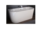Besco Vista bathtub freestanding 170x75 cm wallmounted white WKV-170-WS