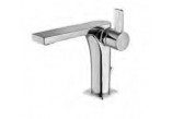 Washbasin faucet Paffoni Rock standing with waste click clack, chrome