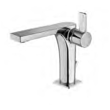 Washbasin faucet Paffoni Rock standing without pop, chrome- sanitbuy.pl