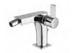 Bidet mixer Paffoni Rock standing with waste click clack, chrome