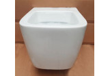 Bowl Artceram A16 hanging, 36x52 cm+soft-close WC seat, white drain poziomy