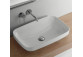Countertop washbasin Kerasan Tribeca 60x38cm black mat- sanitbuy.pl