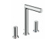 Washbasin faucet Axor Uno 200 3-hole with pop-up waste holder Zero, chrome- sanitbuy.pl