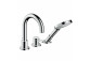 Bath tap Axor Uno 3-hole for installation on the tub holder Loop, chrome- sanitbuy.pl