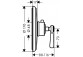 Mixer thermostatic Axor Montreux concealed HighFlow, chrome- sanitbuy.pl