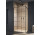 Shower cabin Walk-In Radaway Modo New Black II Factory 80, glass transparent, wys. 200cm, profil black