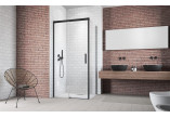 Door sliding Radaway Idea Black KDJ 100 LEWE 98-99.5x200.5cm, glass transparent, profil black- sanitbuy.pl