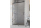 Door shower sliding Radaway Idea Black DWJ 100 Left 98.7-101.2x200.5cm, profil black, glass transparent- sanitbuy.pl