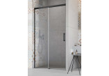 Door shower sliding Radaway Idea Black DWJ 140 Left, 138.7-141.2x200.5cm, profil black, glass transparent
