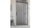 Door shower sliding Radaway Idea Black DWJ 100 Right, 98.7-101.2x200.5cm, profil black, glass transparent- sanitbuy.pl