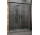 Door for recess installation Radaway Idea Black DWD 190 190x200.5cm, profil black, glass transparent
