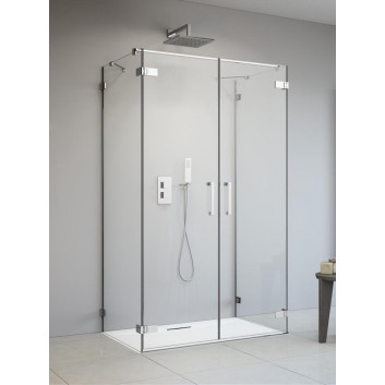 Door shower Radaway Arta DWD+2S 80x200 cm prodil chrome, glass transparent- sanitbuy.pl