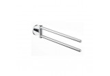 Hanger for towels Hansgrohe Logis double arm - chrome