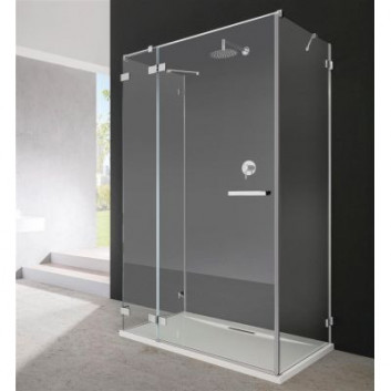 Door 1 hinged Radaway Euphoria KDJ+S 80 cm left with wall krótką - sanitbuy.pl