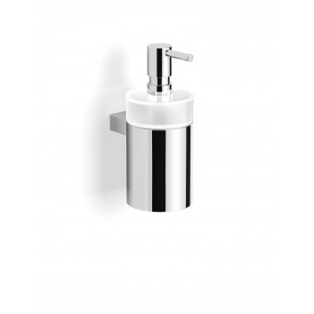 Dispenser Stella Soul do of soap w płynie glass matowe obudowa metalowa, chrome- sanitbuy.pl