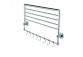 Shelf for towels Stella Classic with railing 64.5x21.5cm, chrome- sanitbuy.pl