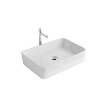 Washbasin Rea Anita N countertop 48.3x37.4 cm, white- sanitbuy.pl