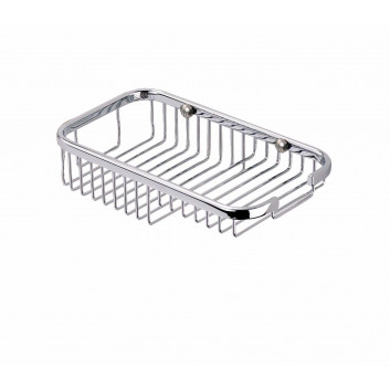 Basket Stella 21x12 cm, chrome- sanitbuy.pl