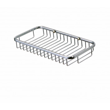 Basket Stella 21x12 cm, chrome- sanitbuy.pl