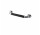 Holder Stella łazienkowy 30 cm prosty z antypoślizgową nakładką czarną, chrome
