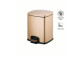 Basket/container Stella Premium na odpady round 8L, gold- sanitbuy.pl