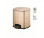 Basket/container Stella Premium na odpady rectangular 8L, gold