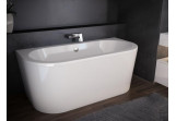 Besco Vista bathtub freestanding 160x75 cm wallmounted, white
