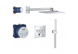 Shower set Grohe Smart Control concealed with mixer and rainfall, chrome- sanitbuy.pl