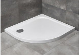 Acrylic shower tray Radaway Delos E 80x90 cm, asymetryczny- sanitbuy.pl