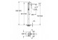 Mixer bath-shower Grohe Eurocube freestanding, chrome- sanitbuy.pl