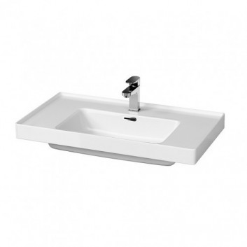 Washbasin Cersanit Crea 80 vanity, white- sanitbuy.pl