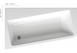 Shower tray prysznicowy Ravak Galaxy Gigant Pro 10° kompozyt 120x90cm lewy, white- sanitbuy.pl