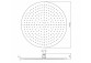 Overhead shower Zucchetti Isyfresh round fi 30cm, chrome- sanitbuy.pl