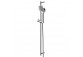 Shower rail Zucchetti Isyfresh with handset i wężem, chrome- sanitbuy.pl